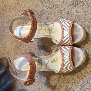 Size 7.5 Sam Edelman wedges